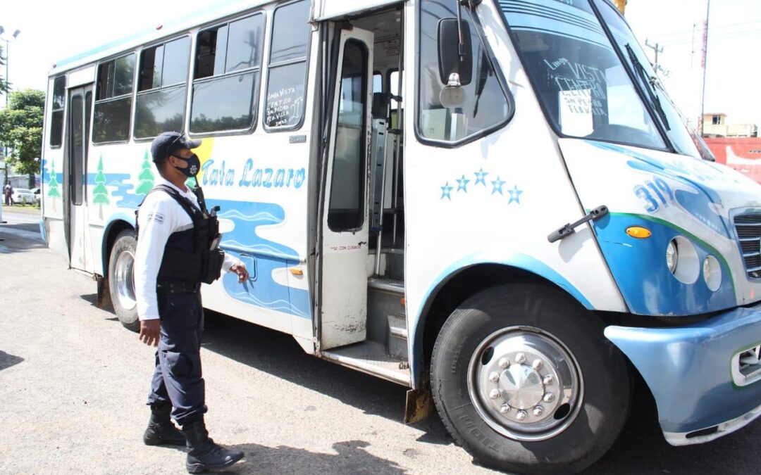 Más de 200 infracciones al transporte público por no acatar medidas sanitarias