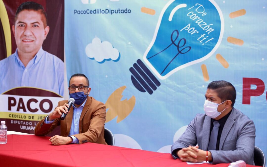 Paco Cedillo lanza programa para fortalecer la economía en Uruapan