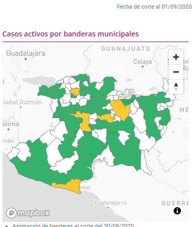 Tres fallecidos por Covid-19 y 19 casos nuevos en Uruapan