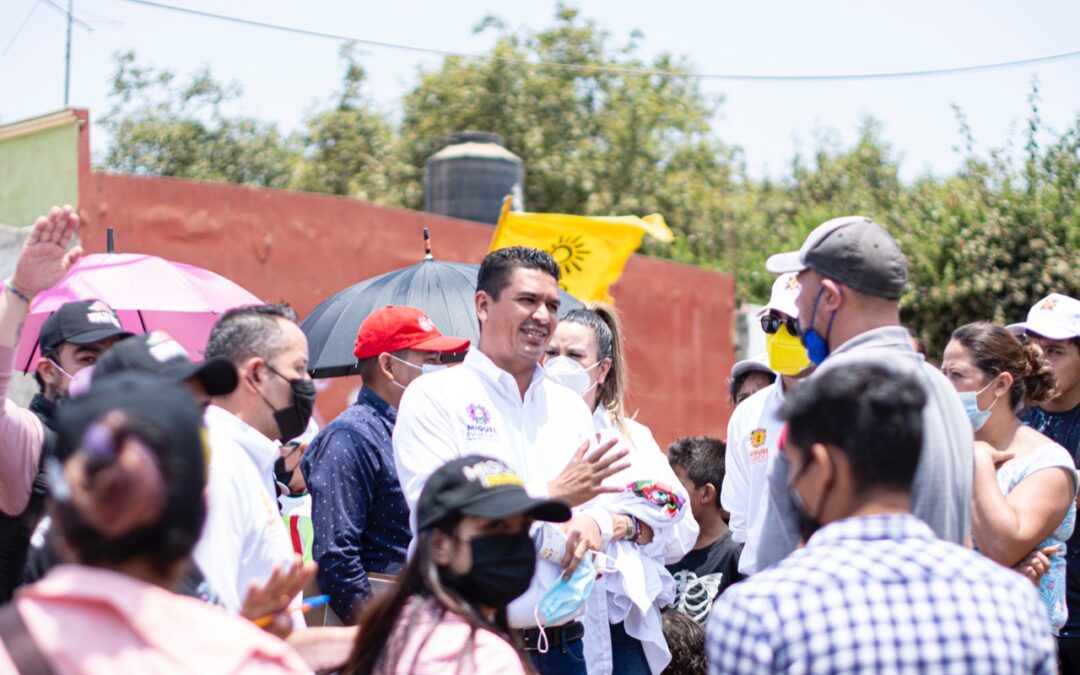Mis compromisos con las colonias son reales y alcanzables: Miguel Paredes