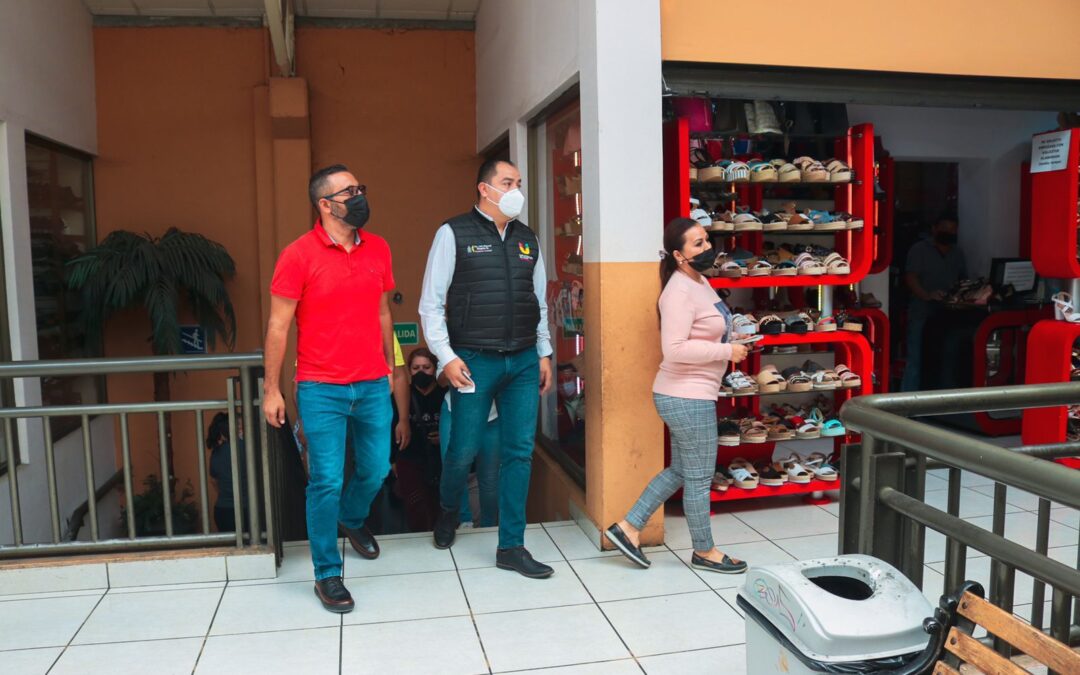 Luis Manuel Magaña supervisó obras de mantenimiento en Mercado Tariácuri