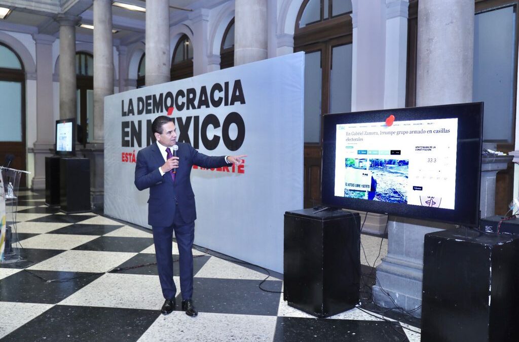 La democracia de México está amenazada de muerte: Silvano