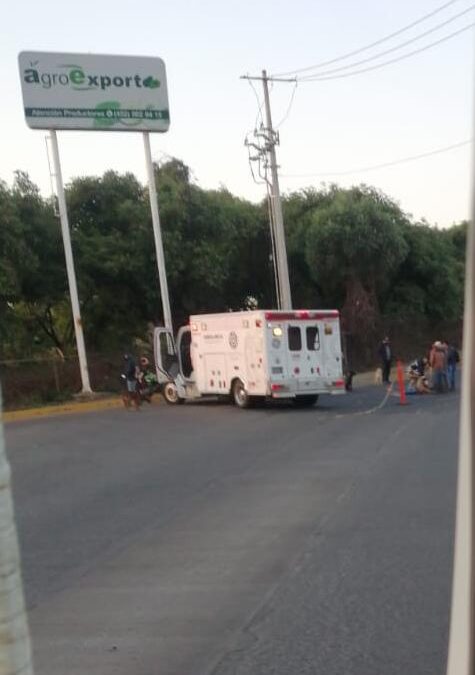 Mujer muere atropellada en Jucutacato