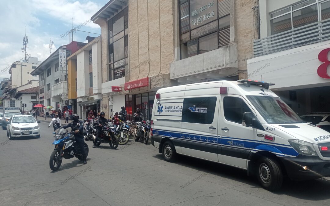 Asaltan oficinas en el centro, hay un herido