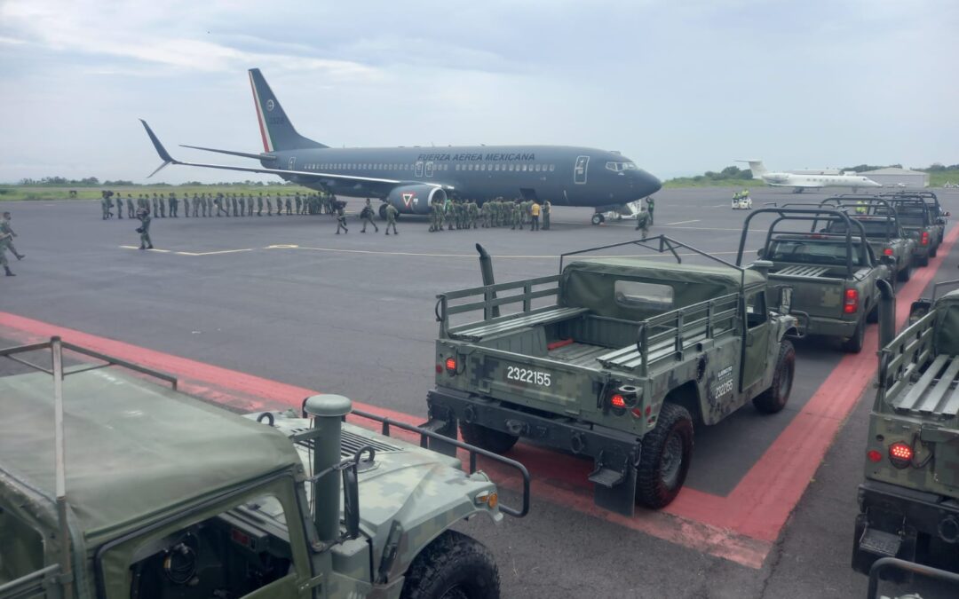 Arriban más de 200 elementos del ejército a Uruapan, Zamora y Morelia