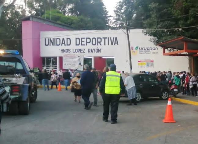 Nueva jornada de vacunación anti Covid-19 en Uruapan