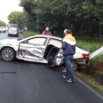 Choque en la carretera a San Juan deja una mujer lesionada