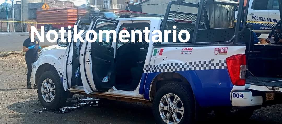 Asesinan a dos policías de Tingüindin