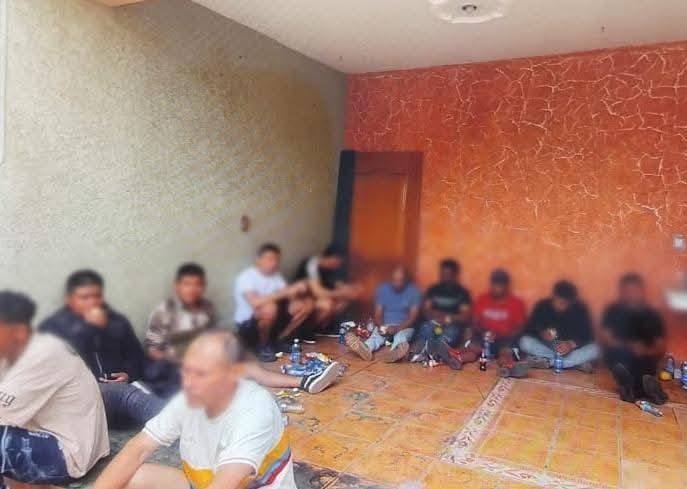 Detienen a 12 colombianos y 5 mexicanos en Los Reyes
