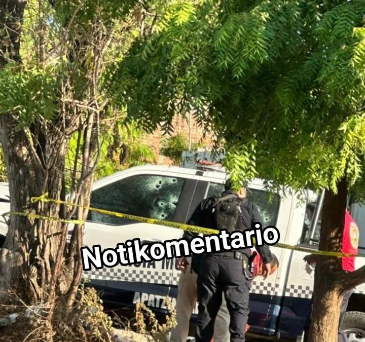 Emboscan a policías en Apatzingán, hay un muerto y dos heridos