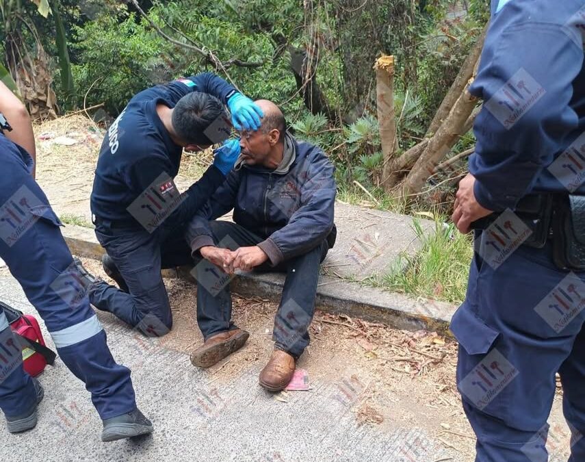 Rescatan a un hombre que se encontraba en el Río Cupatitzio