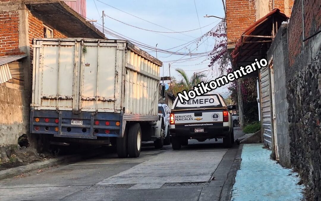 Asesinan a un hombre en la Plan de Ayala