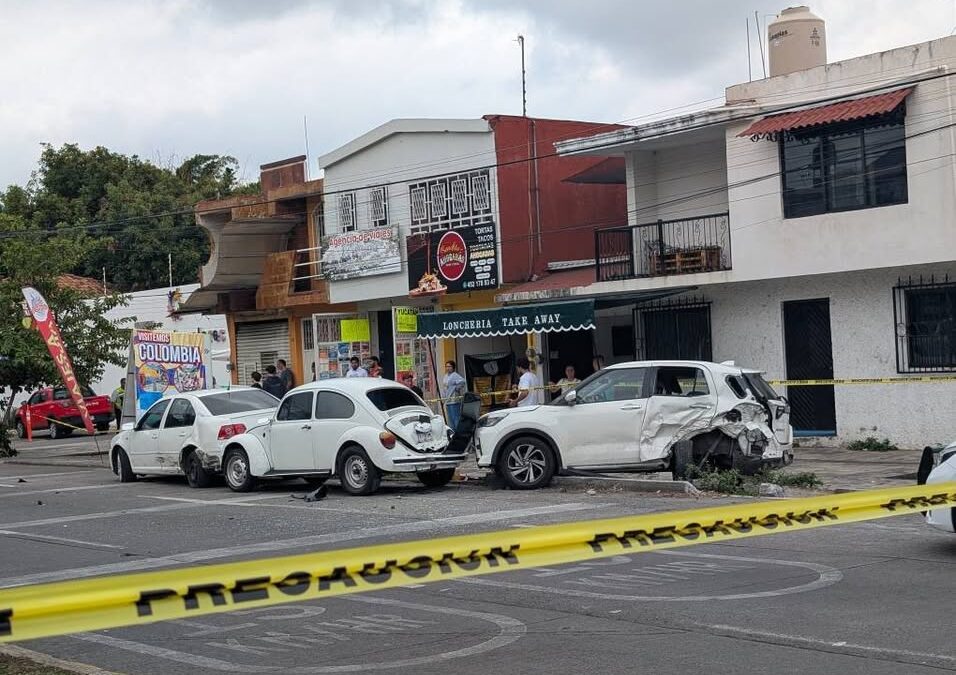 Carambola deja 1 muerto y 4 heridos
