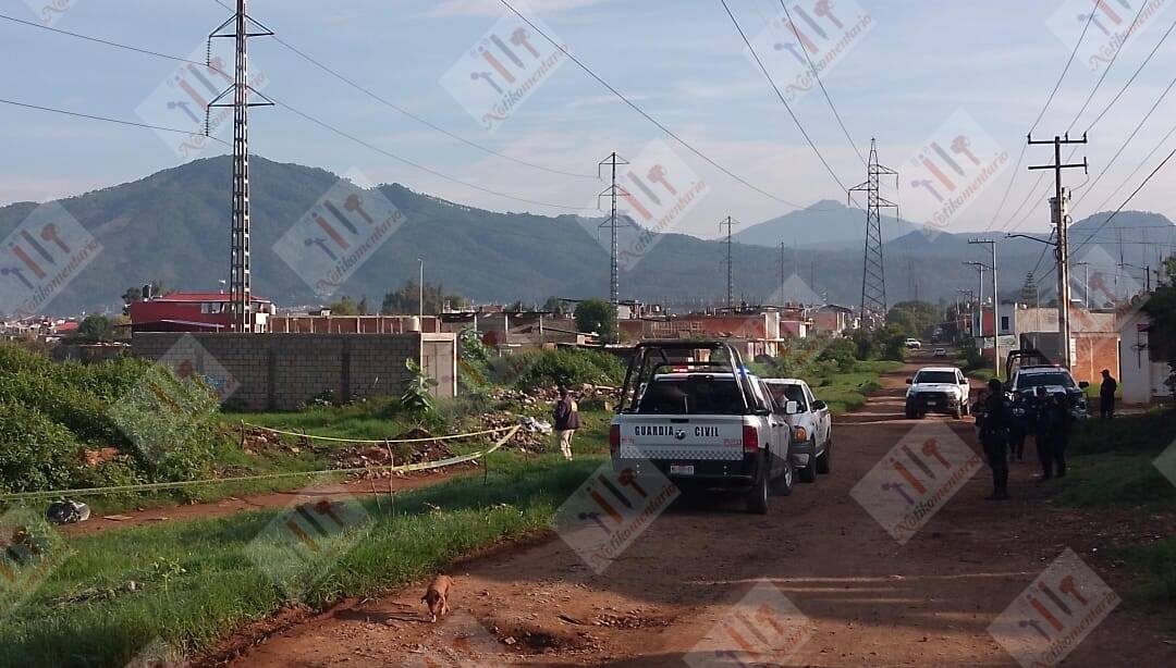 Localizan cuerpo embolsado cerca de Valle Dorado