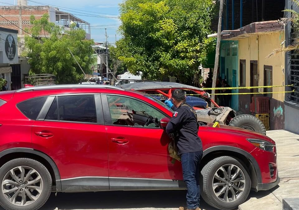 Realiza FGE actos de investigación por feminicidio de la presidenta municipal de Tepalcatepec, y el homicidio de su esposo