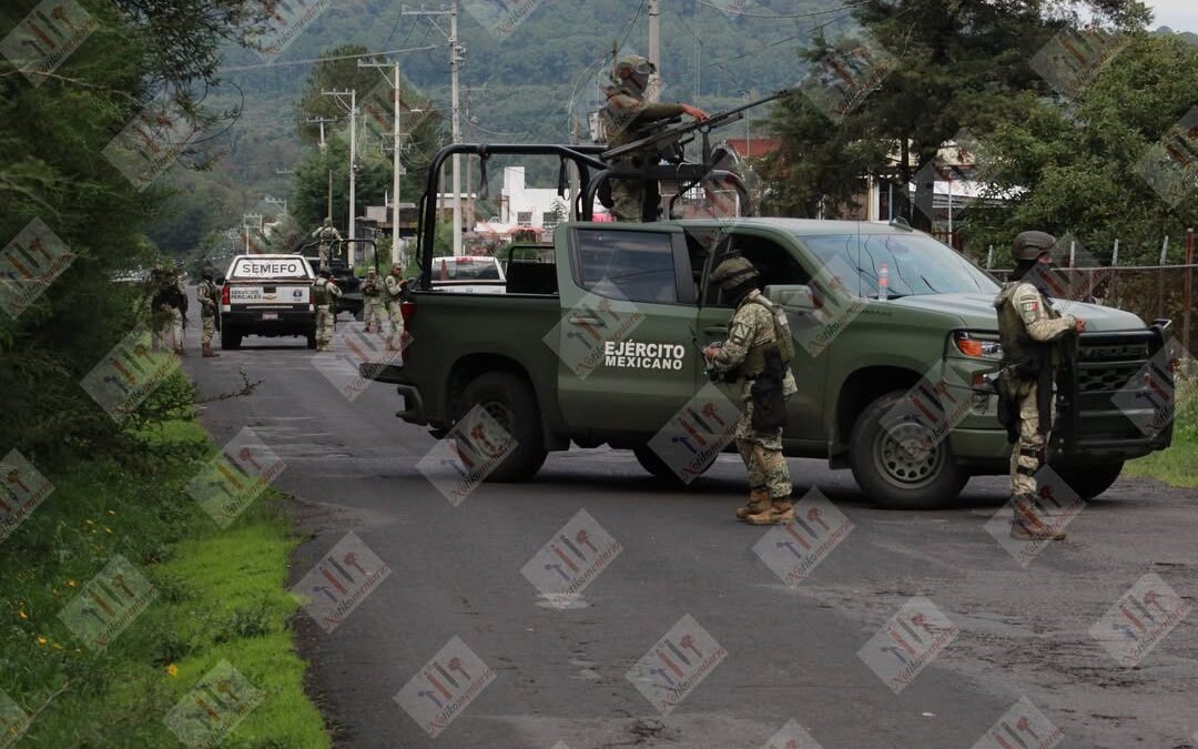 Se enfrenta el ejército y Civiles armados en Tiamba, hay dos muertos