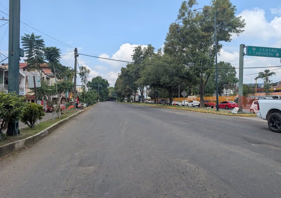 Arranca remodelación de la Calzada Benito Juárez