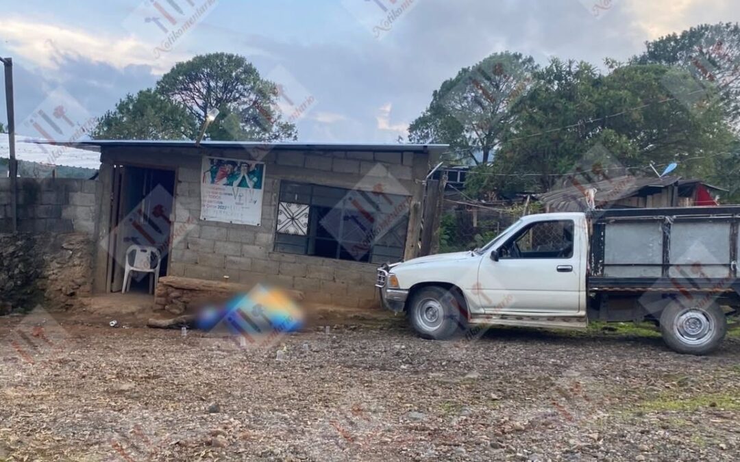 Asesinan a hombre cerca del Zapien