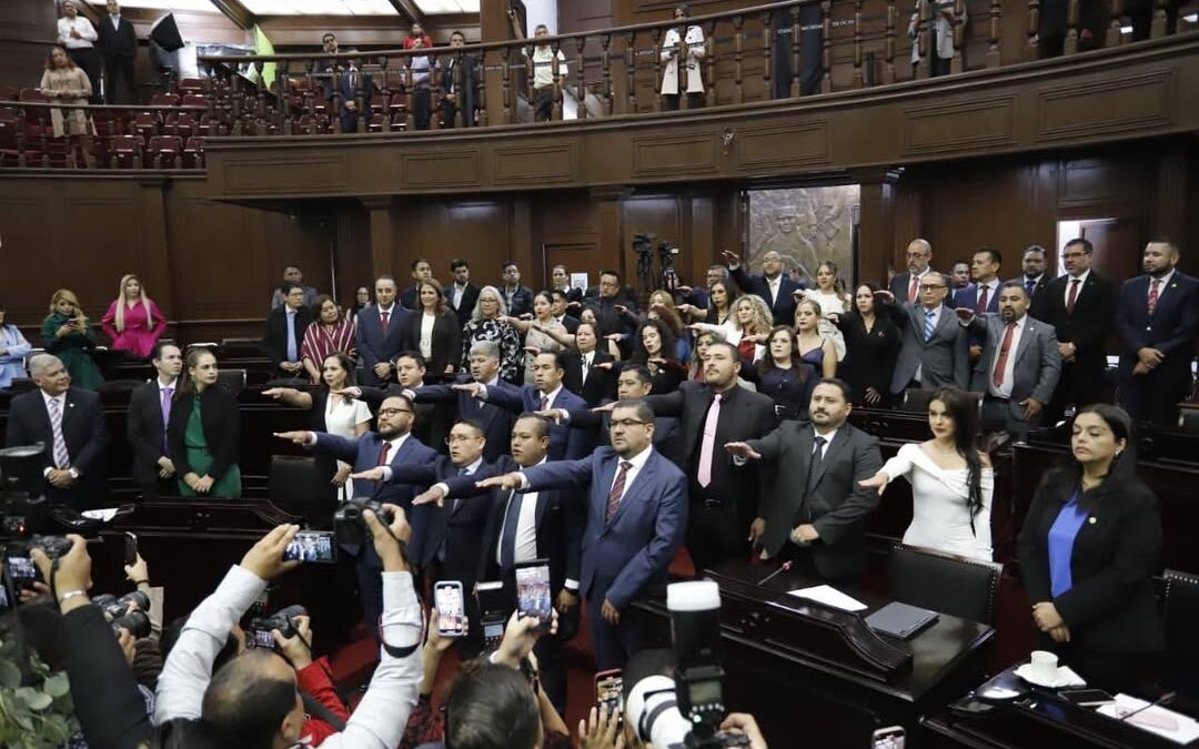 76 Legislatura tomó protesta a 109 nuevas personas juzgadoras representantes del Poder Judicial