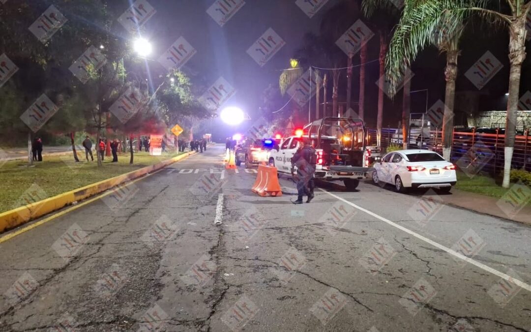 Atacan a balazos retén de la Policía Municipal, hieren a una elemento