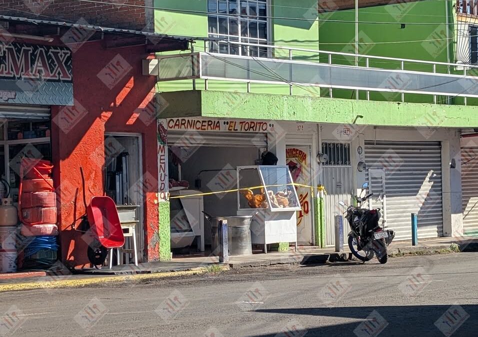 Asesinan a carnicero en Calzada La Fuente