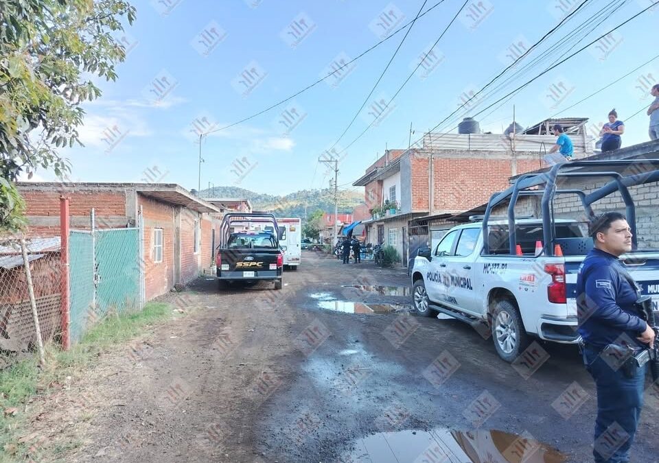 Asesinan a dos hombres en El Planetario, al oriente de Uruapan