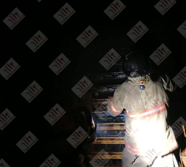 Se incendia bodega de tarimas en la San Francisco Uruapan