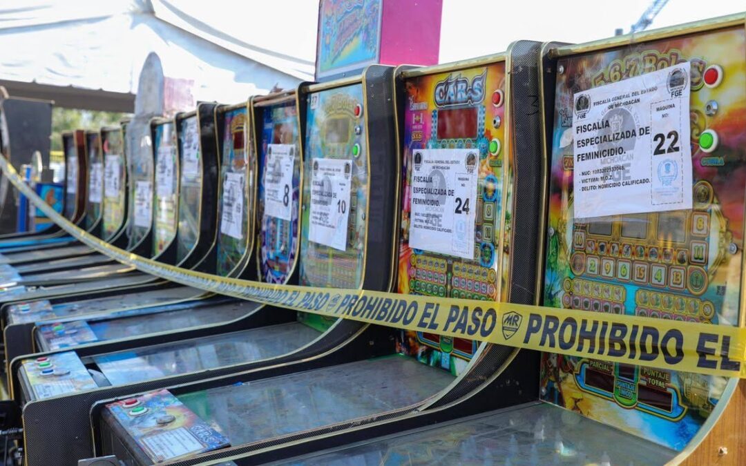 Máquinas tragamonedas, riesgo para la seguridad y economía de las familias michoacanas