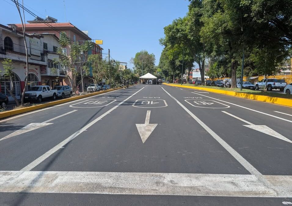 Inauguran rehabilitación de la calzada Benito Juárez
