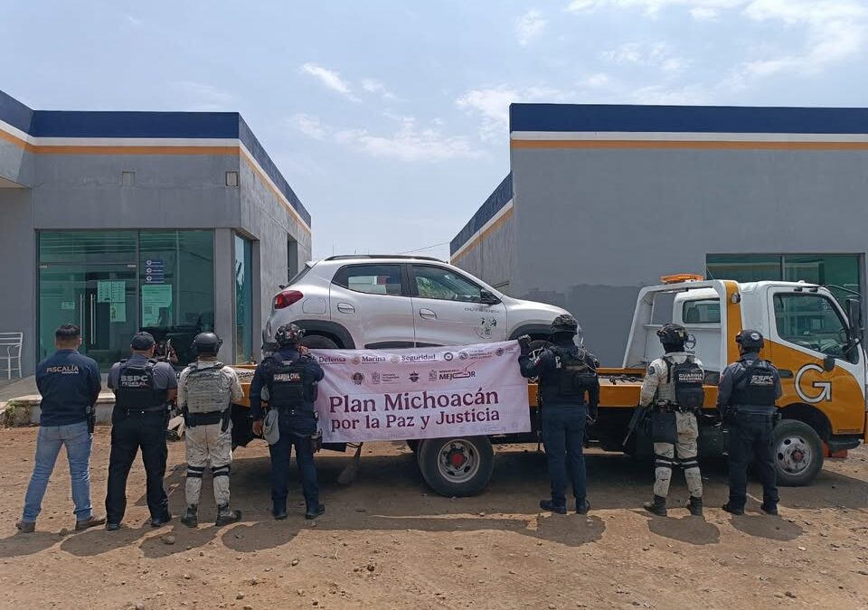 Localizan vehículo robado en Las Delicias