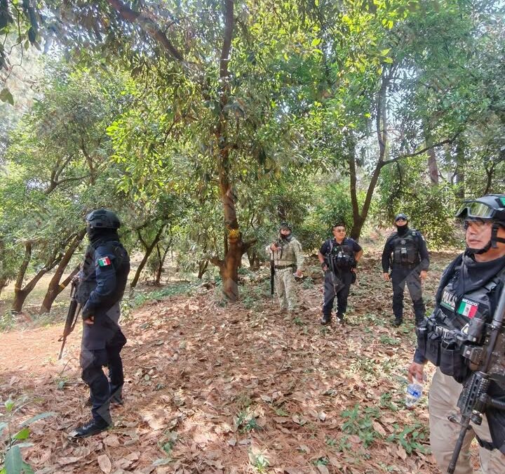 En operativo interinstitucional localizan osamenta en San Ángel Zurumucapio