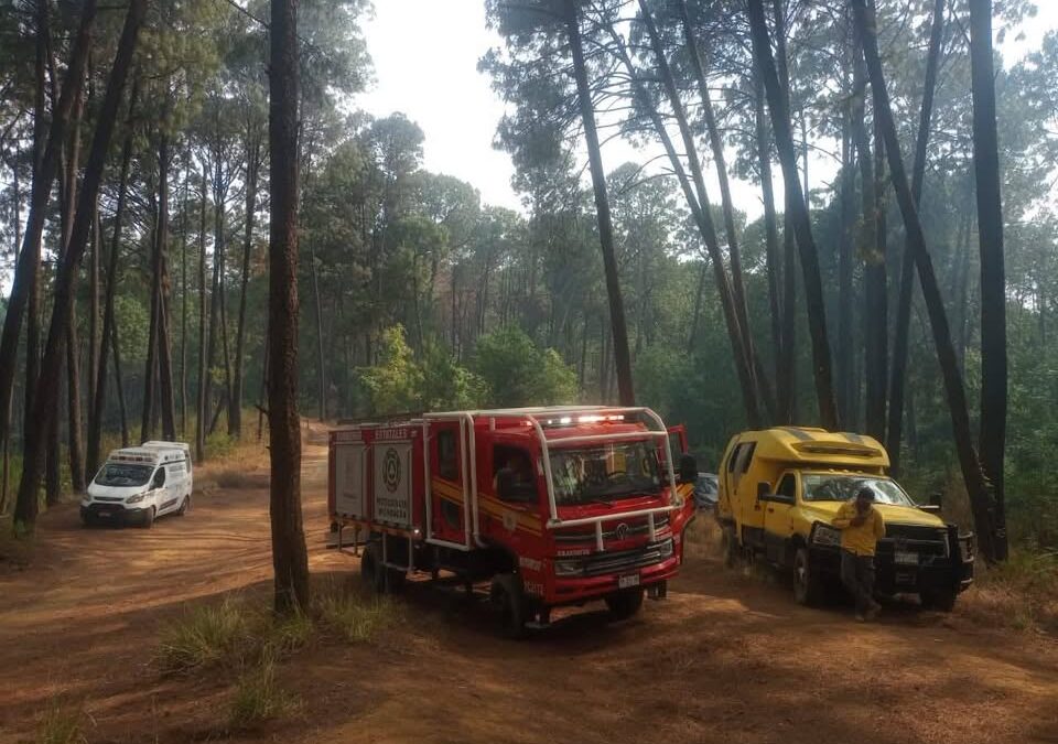 Sofocan incendio en el cerro de La Charanda, no fue necesario el uso del helicóptero