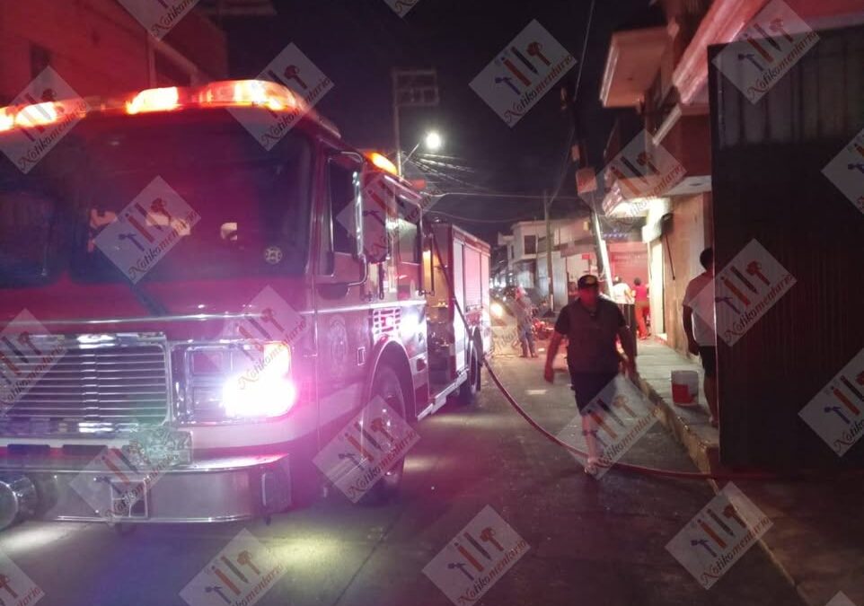 Mujer herida al incendiarse su casa, en la Ramón Farías