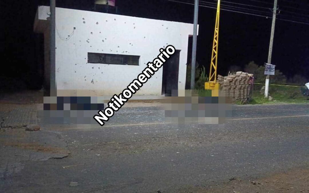 Atacan barricada en Sevina, hay dos policías muertos