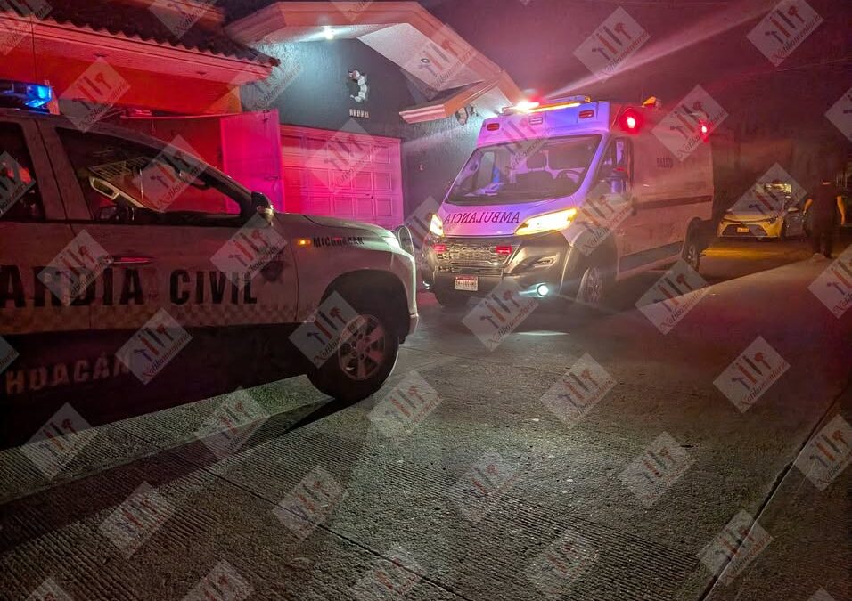 Pelea marital deja un lesionado por arma blanca