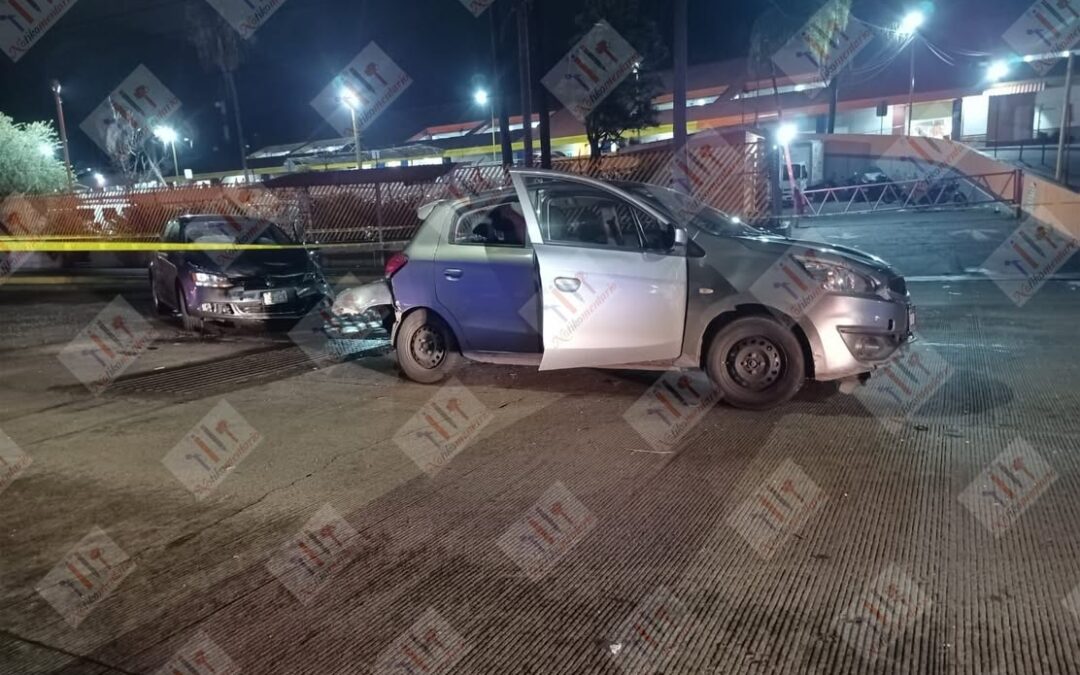 Muere mujer en choque, frente a la central camionera