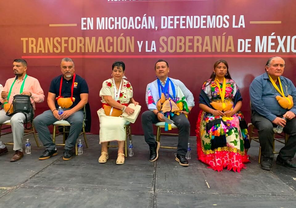 Liderazgos y ciudadanos de Uruapan se suman a la Defensa de la Transformación y la Soberanía Nacional con Torres Piña