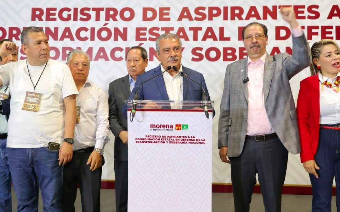 Morón, único respaldado como aspirante por Morena y el PT en Michoacán