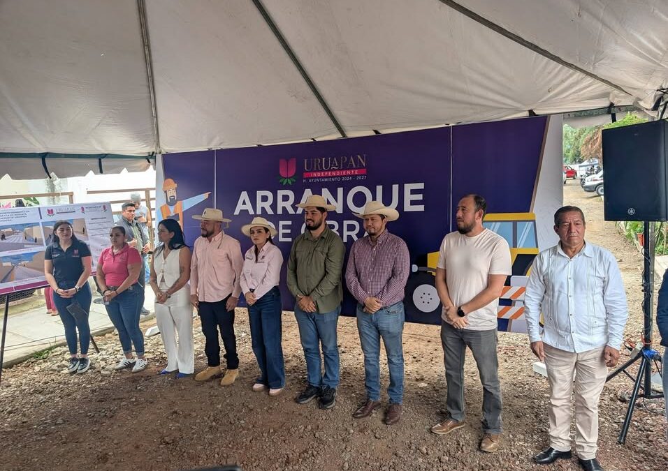 Inicia rehabilitación de la calle Apatzi