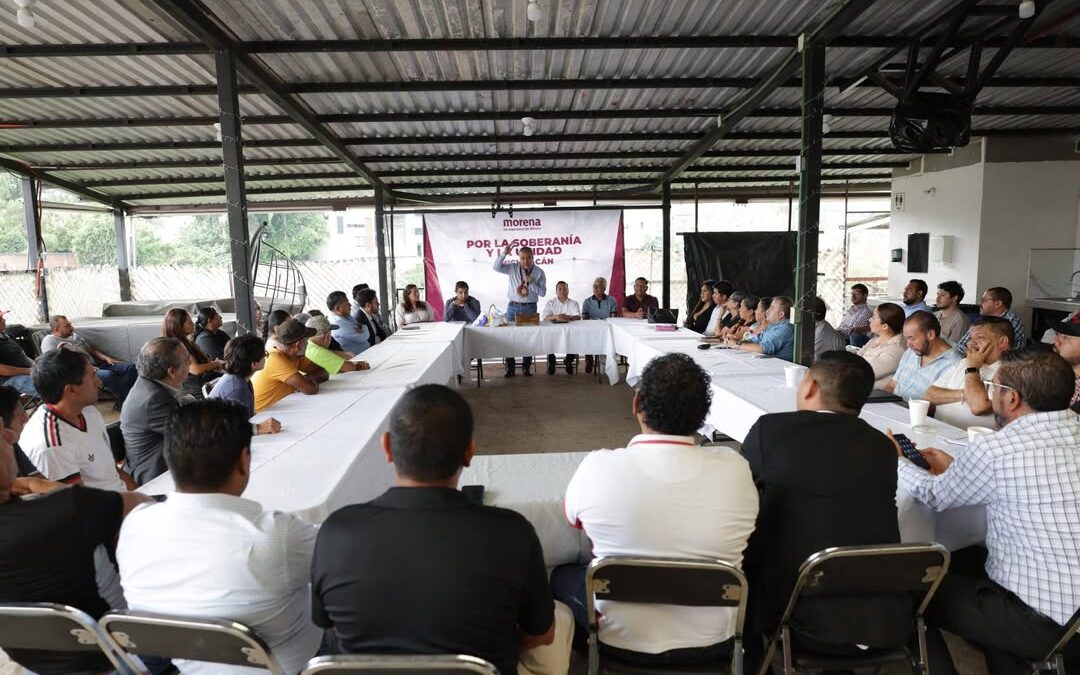 La unidad del pueblo es el baluarte para consolidar la transformación de Michoacán: Raúl Morón