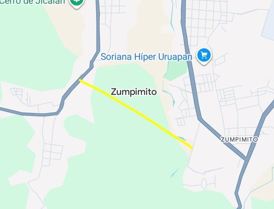 Se olvida el Gobierno de Michoacán del puente a la carretera a San Juan