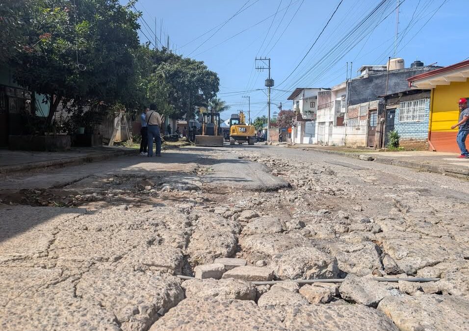 Arranca rehabilitación de la calle Insurgentes