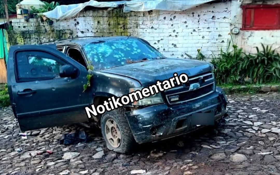 Enfrentamiento en Santa Clara del Cobre deja varias viviendas con daños, aseguran tres unidades